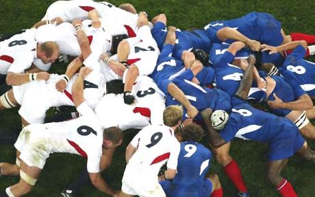 Rugby Positions Scrum