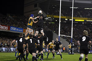 Rugby Scrum All Blacks