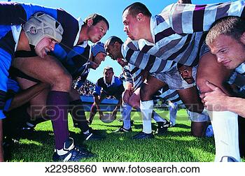 Rugby Scrum Clipart