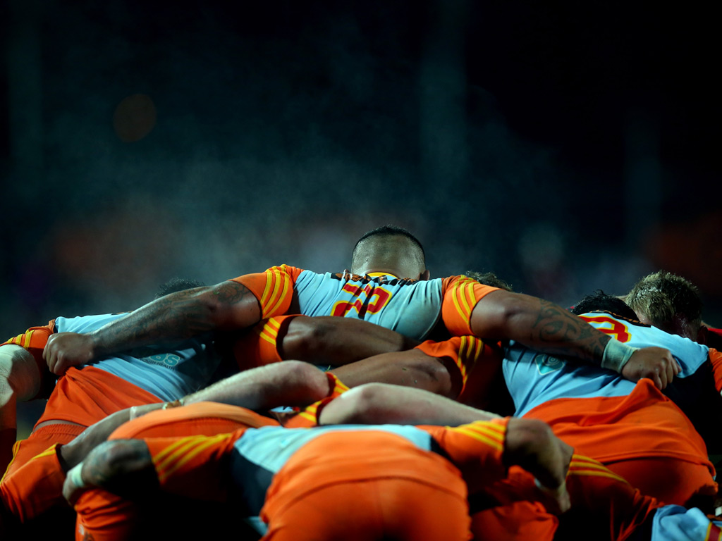 Rugby Scrum Wallpaper