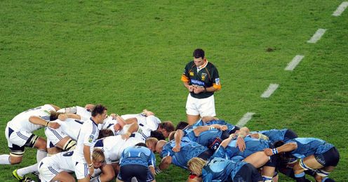 Rugby Scrum Wallpaper