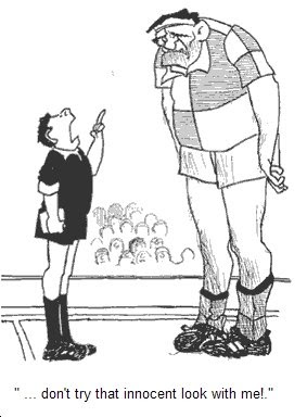 Rugby Tackle Cartoon