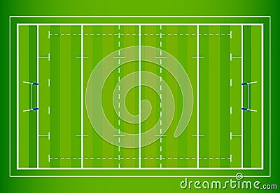 Rugby Union Field Layout