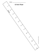 Ruler Actual Size Cm