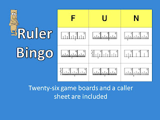 Ruler Inches Measurements