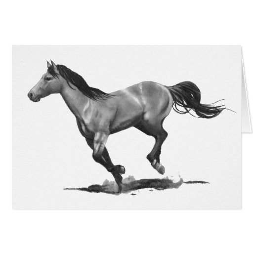 Running Horse Drawings In Pencil