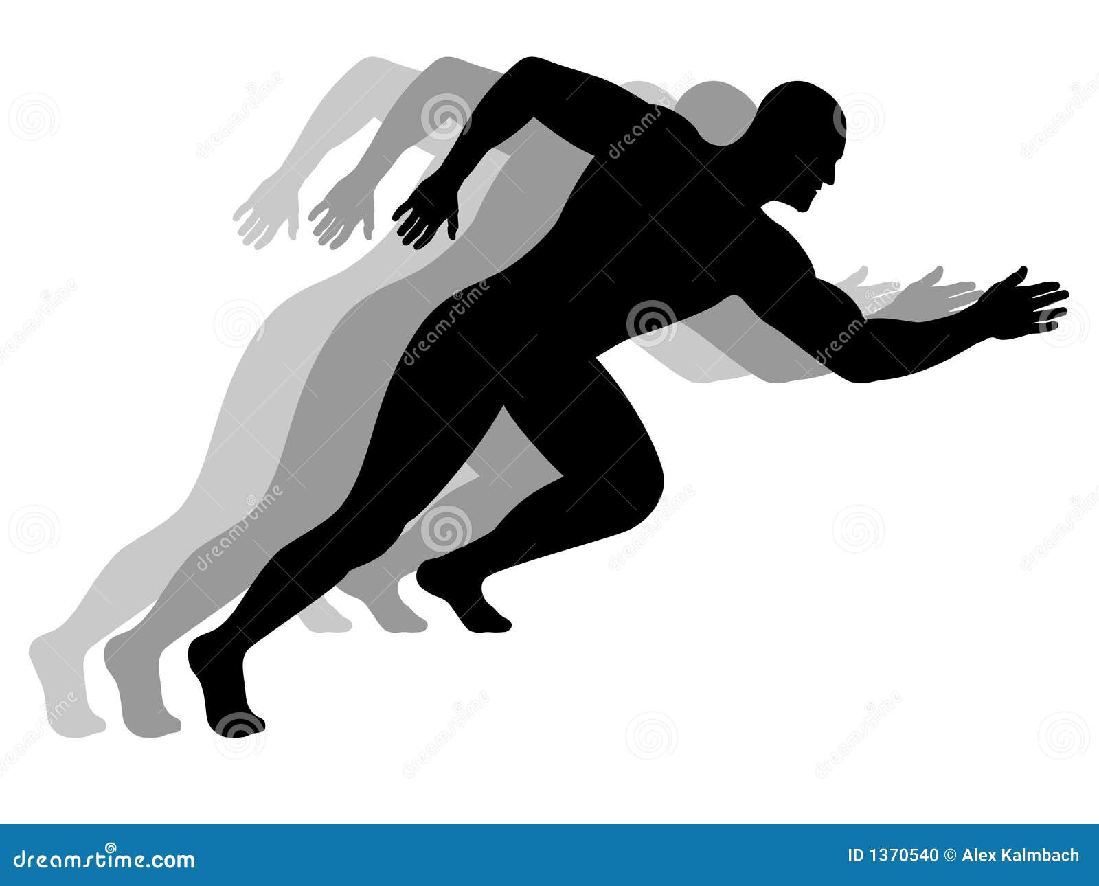 Running Man Silhouette Clip Art Free