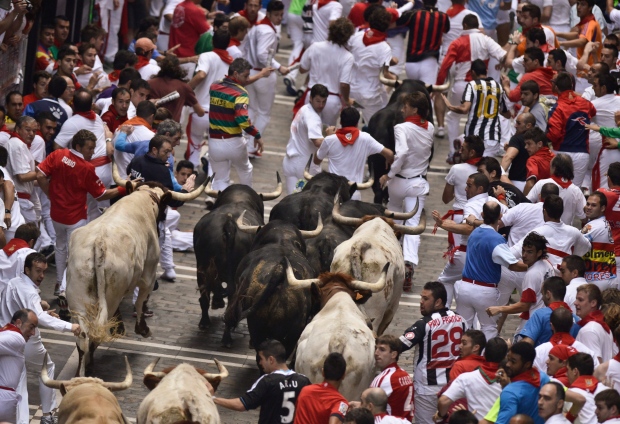 Running Of The Bulls Pamplona