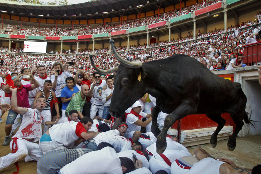 Running Of The Bulls Pamplona