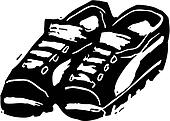 Running Shoes Clipart