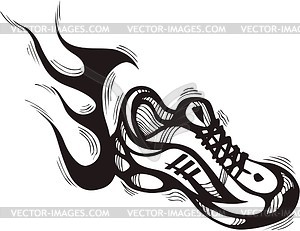 Running Shoes Clipart