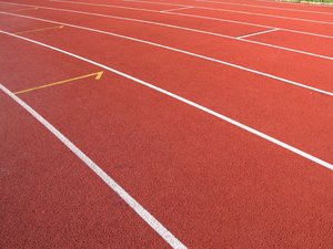 Running Track Start Lines