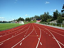 Running Track Starting Positions