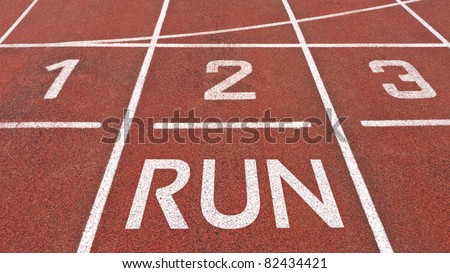 Running Track Starting Positions