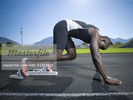 Running Track Starting Positions