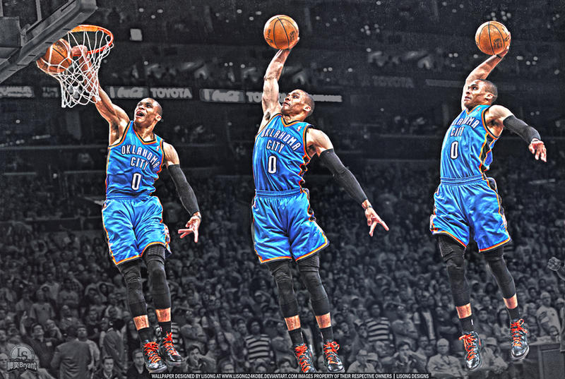 Russell Westbrook Dunk Wallpaper