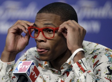 Russell Westbrook Glasses Commercial