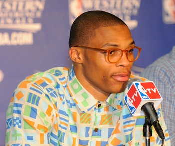 Russell Westbrook Glasses No Lens