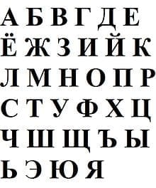 Russian Alphabet