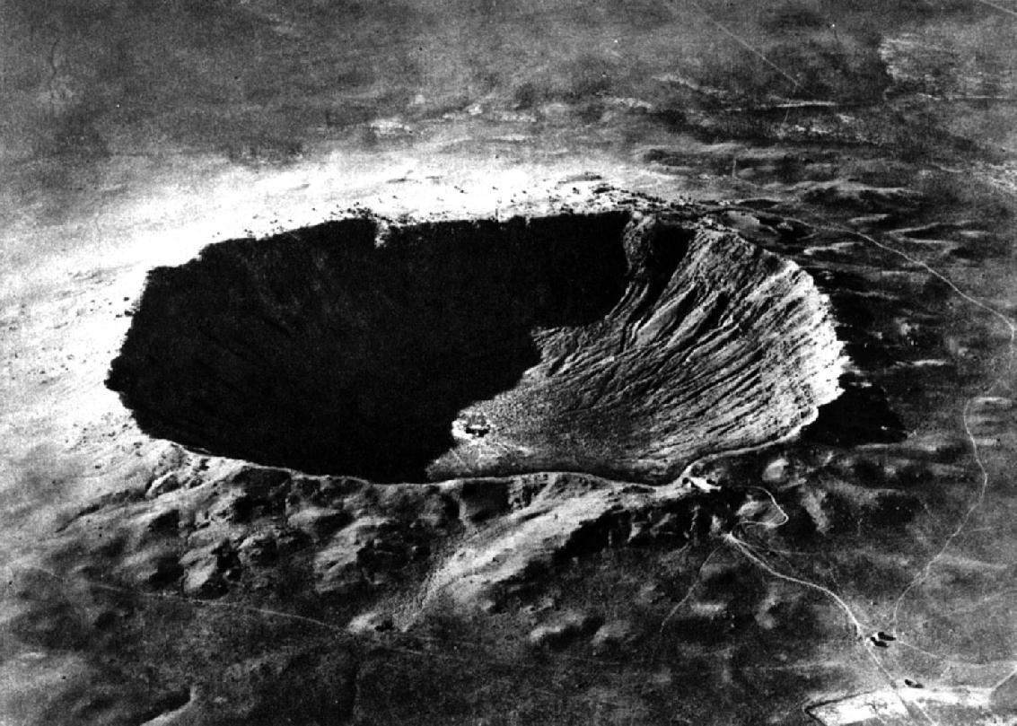 Russian Meteor Crater Size