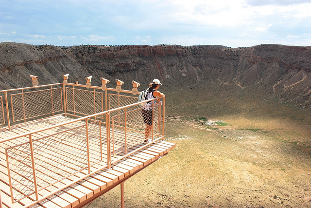 Russian Meteor Crater Size