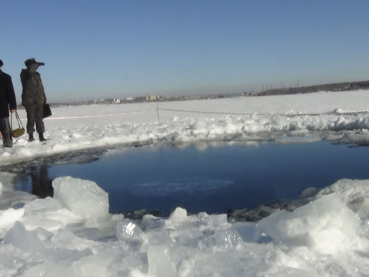 Russian Meteorite Video