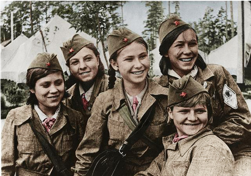 Russian Women Soldiers