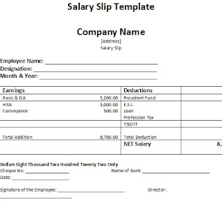 Salary Slip