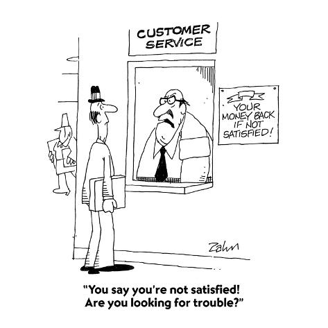 Satisfied Customers Cartoons