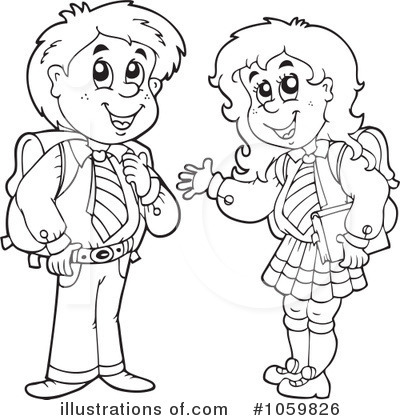 School Children Clip Art Free