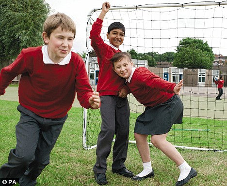 School Children In Uniform