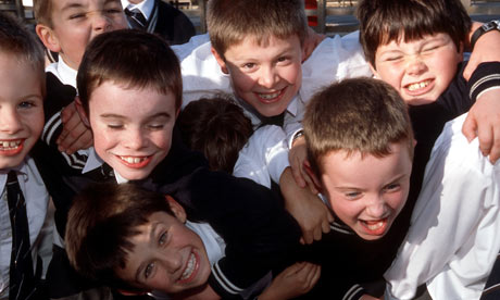 School Children Playing