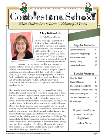 School Newsletter Format