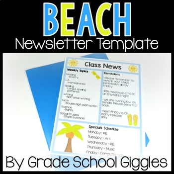 School Newsletter Templates For Word