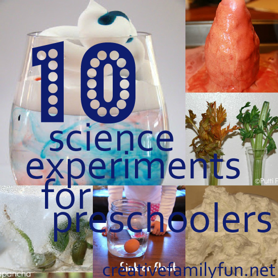 Science Experiments For Kindergarten