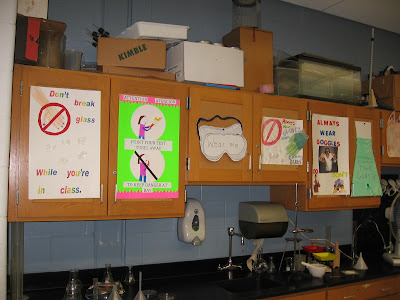 Science Lab Safety Rules Poster