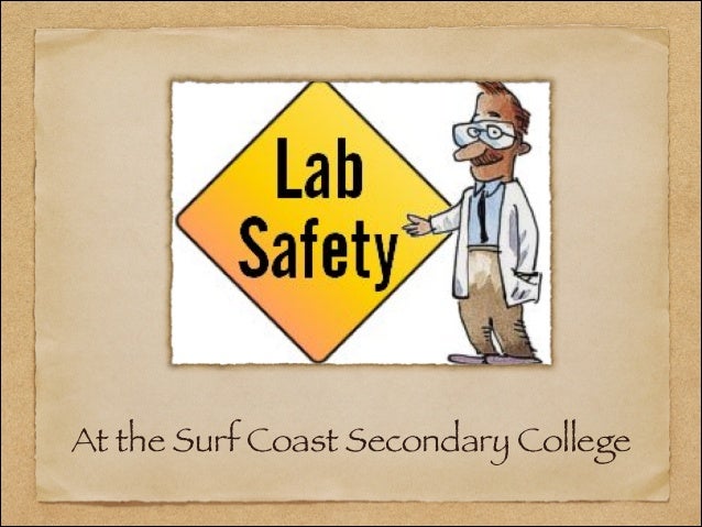 Science Lab Safety Rules Powerpoint