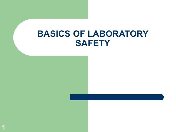 Science Lab Safety Rules Powerpoint