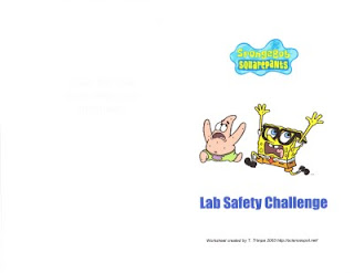 Science Lab Safety Rules Worksheet