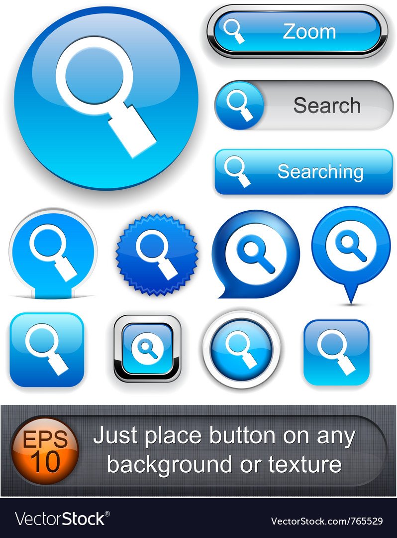 Search Button Vector