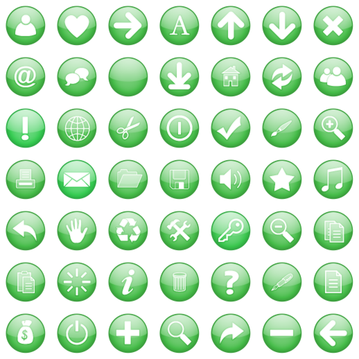 Search Icon Green