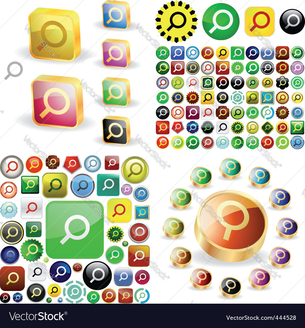 Search Icon Vector Free Download