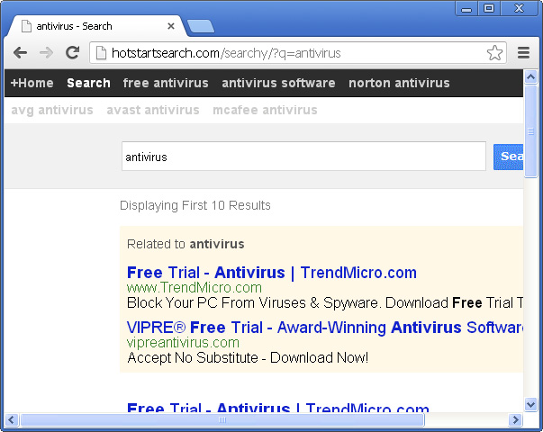 Searchterms Results Virus