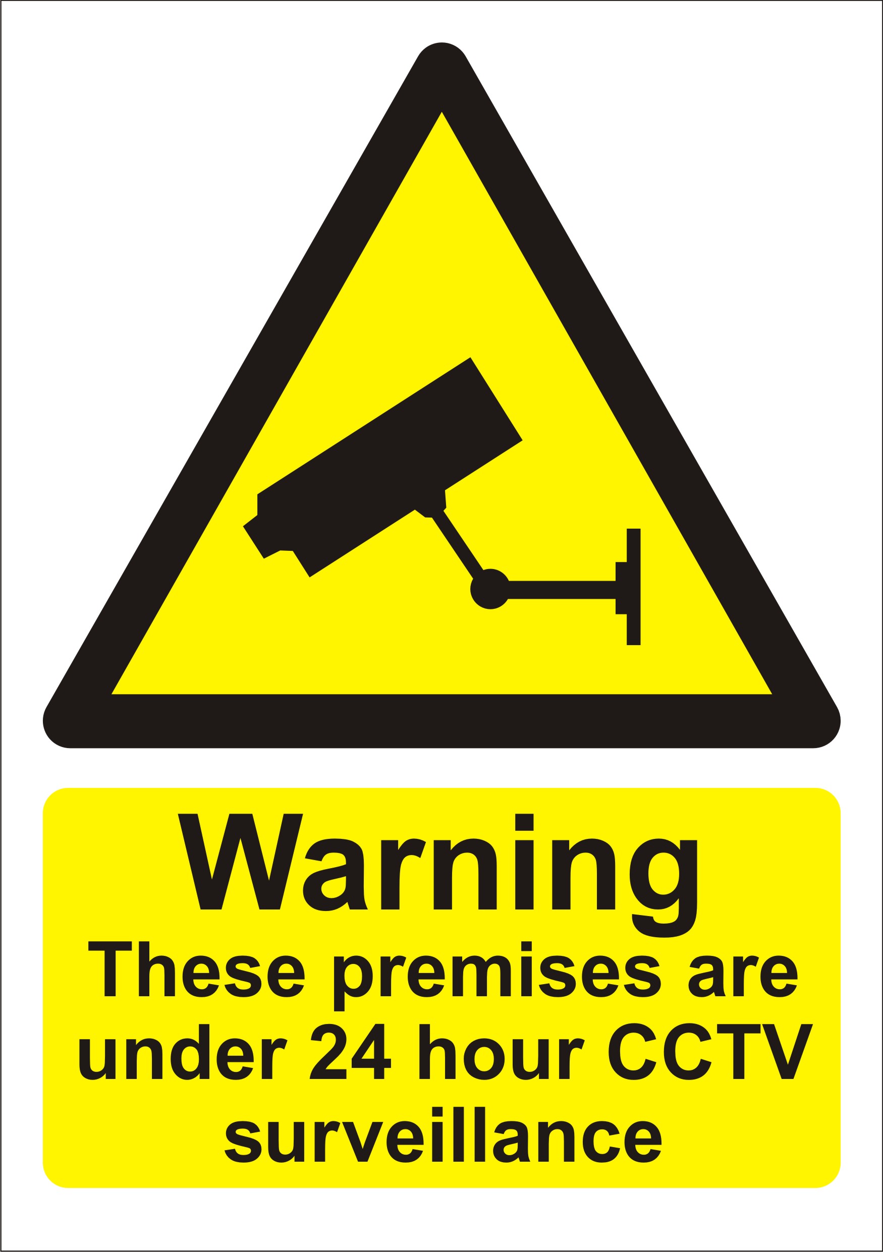 Security Camera Signs Warning