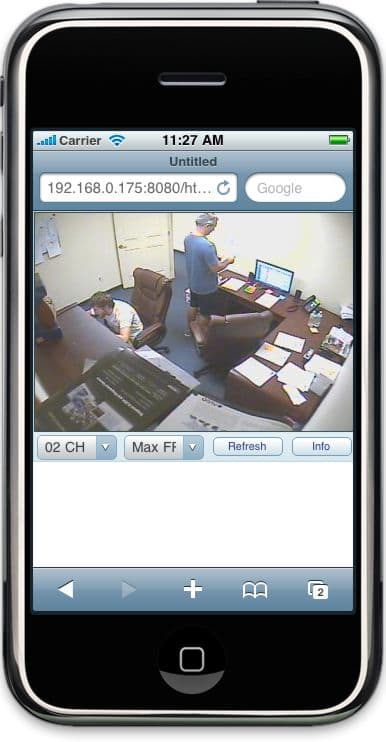 Security Camera System Iphone