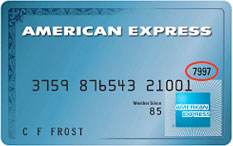 Security Code American Express Card