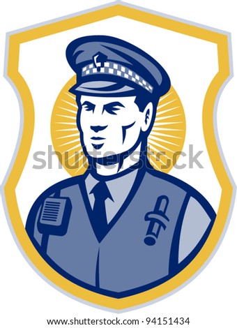 Security Guard Badge Vector