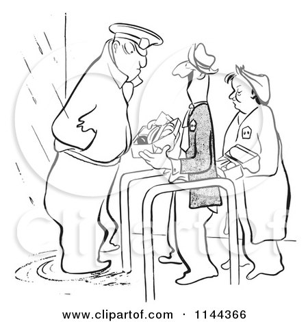 Security Guard Cartoon Pictures