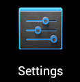 Settings Button Android