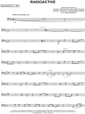 Sheet Music Radioactive